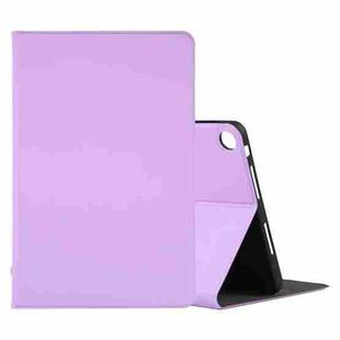 For Huawei MatePad SE 10.4 2023 Voltage Elastic Texture Flip Leather Tablet Case(Purple)