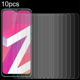 For Lava Z2 Max 10pcs 0.26mm 9H 2.5D Tempered Glass Film