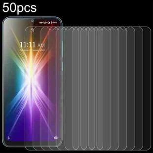 For Lava X2 50pcs 0.26mm 9H 2.5D Tempered Glass Film