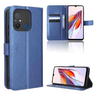 For Xiaomi Redmi 12C / 11A Diamond Texture Leather Phone Case(Blue)