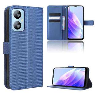 For Blackview A52 Diamond Texture Leather Phone Case(Blue)