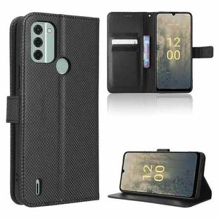 For Nokia C31 Diamond Texture Leather Phone Case(Black)