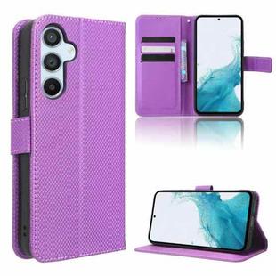 For Samsung Galaxy A54 5G Diamond Texture Leather Phone Case(Purple)