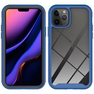 For iPhone 11 Pro Starry Sky Solid Color Series Shockproof PC + TPU Protective Case(Royal Blue)