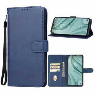 For TCL 40 XE Leather Phone Case(Blue)