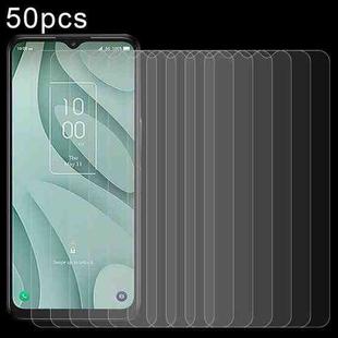 For TCL 40 XE 50 PCS 0.26mm 9H 2.5D Tempered Glass Film