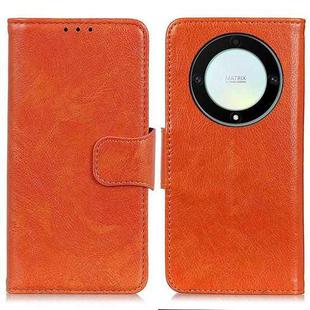 For Honor X9a / X40 5G Nappa Texture Flip Leather Phone Case(Orange)