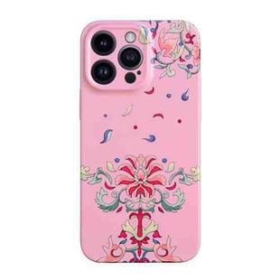 For iPhone 13 Film Craft Hard PC Phone Case(Blooming Rich)