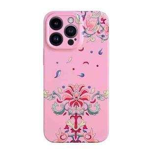 For iPhone 13 Pro Max Film Craft Hard PC Phone Case(Blooming Rich)