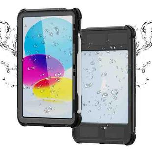 For iPad 10th Gen 10.9 2022 RedPepper Shockproof Dustproof Waterproof Tablet Case(Black)