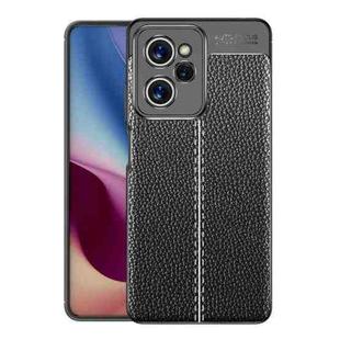 For Xiaomi Redmi Note 12 Pro Speed Litchi Texture Shockproof TPU Phone Case(Black)