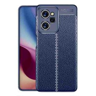 For Xiaomi Redmi Note 12 Pro Speed Litchi Texture Shockproof TPU Phone Case(Blue)