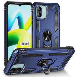 For Xiaomi Redmi A1 Shockproof TPU + PC Phone Case with Holder(Blue)
