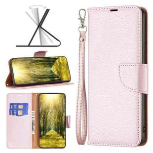 For Xiaomi 13 Lite / Civi 2 Litchi Texture Pure Color Leather Phone Case(Rose Gold)