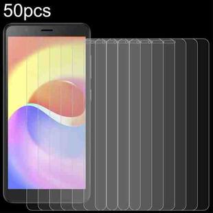 For ZTE Blade A32 50pcs 0.26mm 9H 2.5D Tempered Glass Film