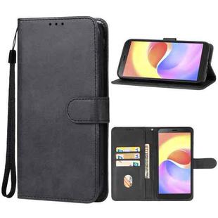 For ZTE Blade A32 Leather Phone Case(Black)