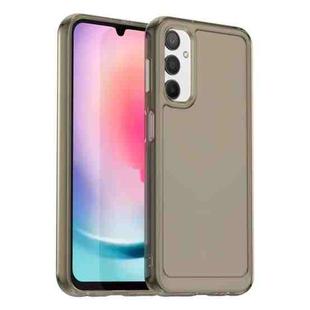 For Samsung Galaxy A24 4G Candy Series TPU Phone Case(Transparent Grey)