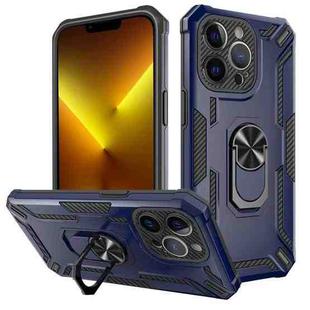 For iPhone 13 Pro Warship Armor 2 in 1 Shockproof Phone Case(Royal Blue)