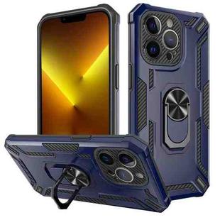 For iPhone 13 Pro Max Warship Armor 2 in 1 Shockproof Phone Case(Royal Blue)