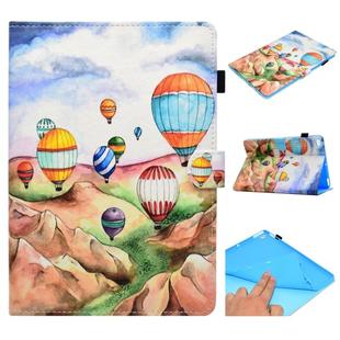 For iPad Air / Air 2 / iPad 9.7 / 2017 / 2018 Painted Horizontal Flat Leather Case with Sleep Function & Card Slot & Buckle Anti-skid Strip & Bracket & Wallet(Balloon)