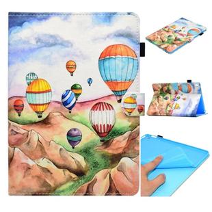 For iPad Pro 9.7 inch Painted Horizontal Flat Leather Case with Sleep Function & Card Slot & Buckle Anti-skid Strip & Bracket & Wallet(Balloon)