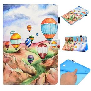 For Galaxy Tab A 8.0 (2015) T350 Painted Horizontal Flat Leather Case with Sleep Function & Card Slot & Buckle Anti-skid Strip & Bracket & Wallet(Balloon)
