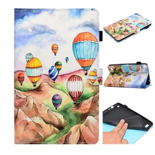 For Kindle Fire 7 2015 Painted Horizontal Flat Leather Case with Card Slot & Holder & Wallet(Balloon)