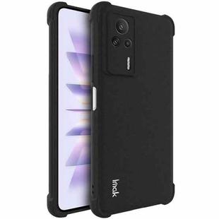 For Xiaomi Redmi K60E 5G imak Shockproof Airbag TPU Phone Case(Matte Black)