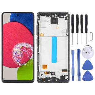 For Samsung Galaxy A52s 5G SM-A528 6.43 inch OLED LCD Screen for Digitizer Full Assembly with Frame