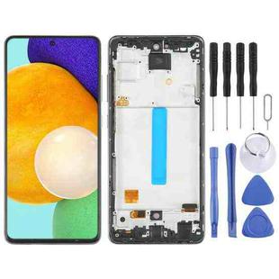 For Samsung Galaxy A52 5G SM-A526 OLED LCD Screen for Digitizer Full Assembly with Frame