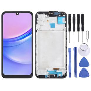 For Samsung Galaxy A15 5G SM-A156B 6.36inch OLED LCD Screen for Digitizer Full Assembly with Frame