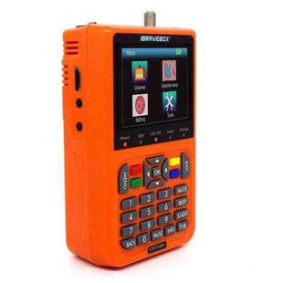 iBRAVEBOX V9 Finder Digital Satellite Signal Finder Meter, Plug Type:EU Plug(Orange)