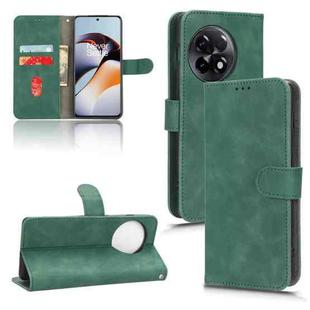 For OnePlus 11R 5G / Ace 2 5G Skin Feel Magnetic Flip Leather Phone Case(Green)