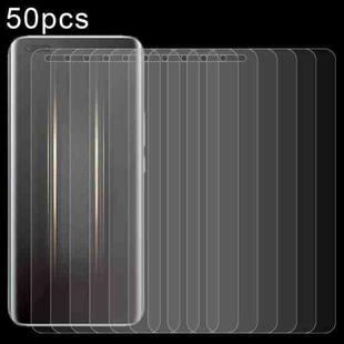 For Honor Magic5 Ultimate 50pcs 0.26mm 9H 2.5D Tempered Glass Film
