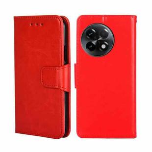 For OnePlus Ace 2/11R Crystal Texture Leather Phone Case(Red)