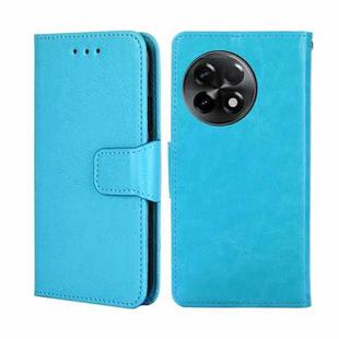 For OnePlus Ace 2/11R Crystal Texture Leather Phone Case(Sky Blue)