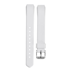 For Fitbit Alta Silicone  Watch Band with Buckle(White)
