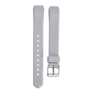 For Fitbit Alta Silicone  Watch Band with Buckle(Grey)