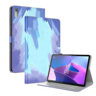 For Lenovo Tab P11 Gen 2 11.5 Watercolor Pattern Flip Leather Tablet Case(Winter Snow)