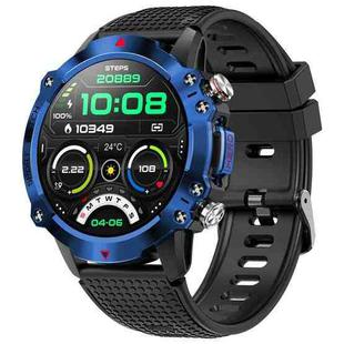 K10 1.39 inch IP67 Waterproof Smart Watch, Support Heart Rate / Sleep Monitoring(Black Blue)