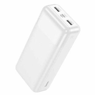 hoco J72B 30000mAh LED Display Power Bank(White)