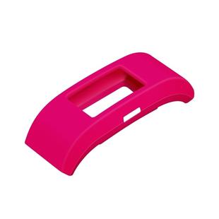 For Fitbit Charge 2 Smart Watch Silicone Protective Case(Rose Red)