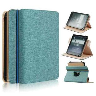 For 6 inch Rotating Universal Leather Tablet Case(Green)