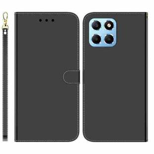 For Honor X8 5G Imitated Mirror Surface Horizontal Flip Leather Phone Case(Black)