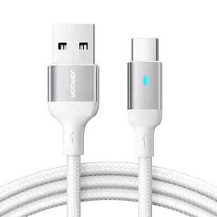JOYROOM S-UC027A10 Extraordinary Series 3A USB-A to USB-C / Type-C Fast Charging Data Cable, Cable Length:3m(White)