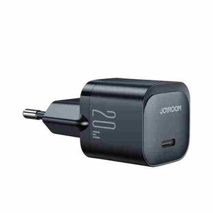 JOYROOM JR-TCF02 PD Type-C 20W Mini Charger, Plug:EU Plug(Black)