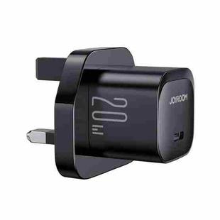 JOYROOM JR-TCF02 PD Type-C 20W Mini Charger, Plug:UK Plug(Black)