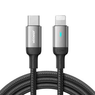 JOYROOM S-CL020A10 Extraordinary Series 20W USB-C / Type-C to 8 Pin Fast Charging Data Cable, Cable Length:1.2m(Black)