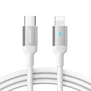 JOYROOM S-CL020A10 Extraordinary Series 20W USB-C / Type-C to 8 Pin Fast Charging Data Cable, Cable Length:1.2m(White)