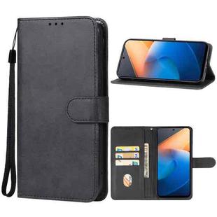 For vivo iQOO Z7 Leather Phone Case(Black)